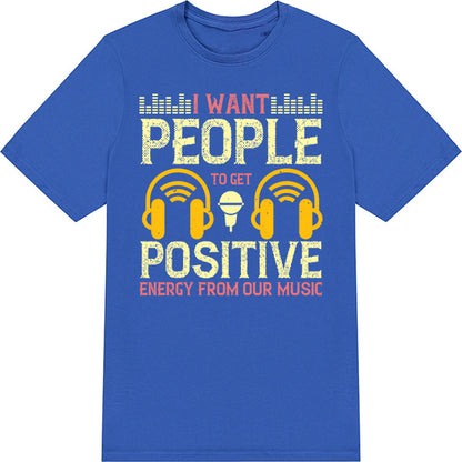 Positive Energy Unisex T-Shirt - Uplifting Vibes for Equestrians