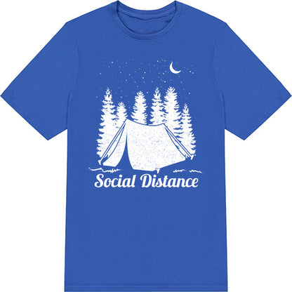 Social Distance Unisex T-Shirt | Ideal for Camping Adventures