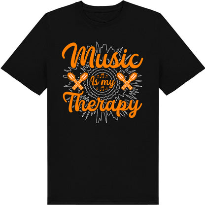 "Music Is My Therapy" Unisex T-Shirt | Ideal for Music Lovers