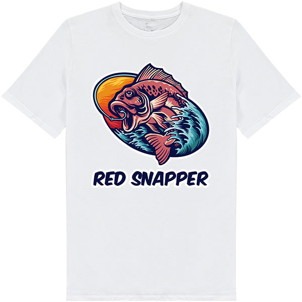 Red Snapper Unisex T-Shirt | Ideal for Fishing Fans