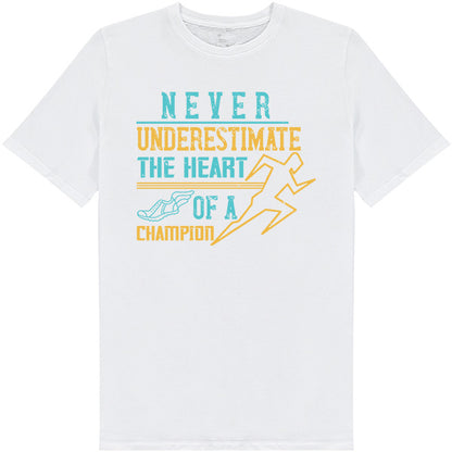 Unisex "Heart Of A Champion" T-Shirt | Runner's Edition