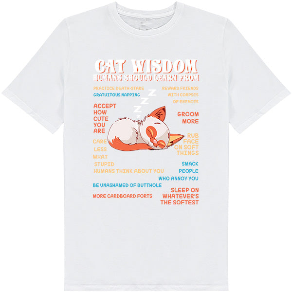 Cat Wisdom Unisex T-Shirt | Exclusive Equestrian Collection