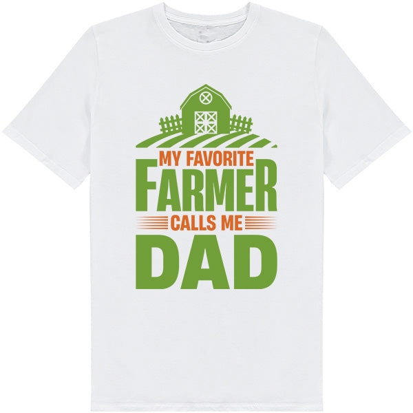 "My Favorite Farmer Calls Me Dad" T-Shirt | Equestrian Apparel