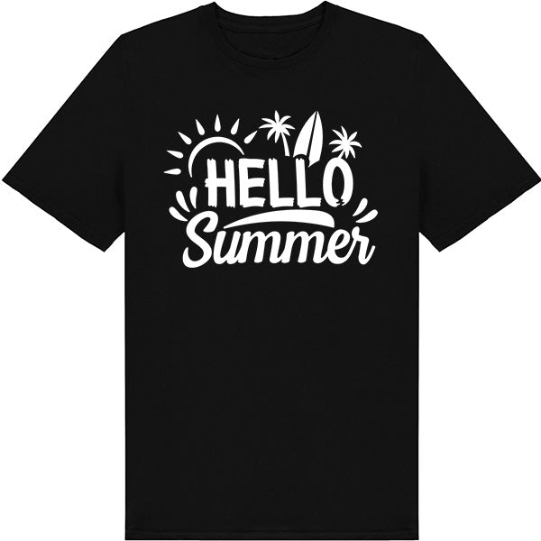 Hello Summer V2 Unisex T-Shirt | Exclusive Equestrian Wear