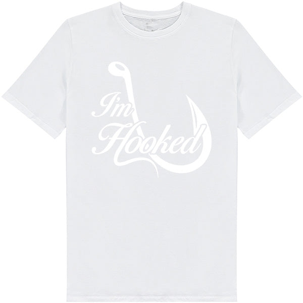 "I Am Hooked" Unisex T-Shirt | Ideal for Fishing Fans