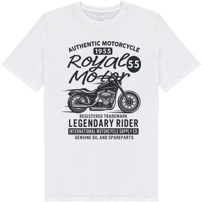 Authentic 1955 Royal 55 Motorcycle Unisex T-Shirt | Equestrian