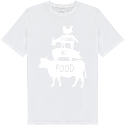 "Friends Not Food" Vegan T-Shirt | Unisex Equestrian Apparel