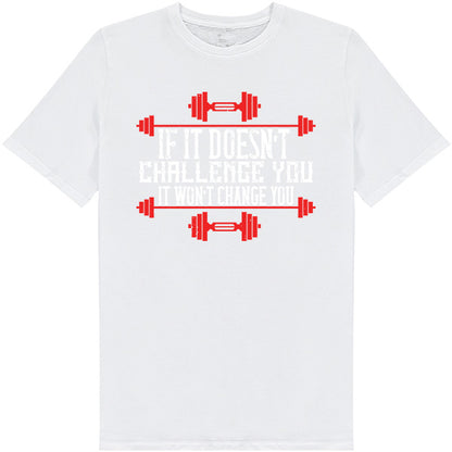 Unisex 'Challenge You' T-Shirt | Fitness Focus Collection