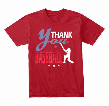 Thank You Baseball Unisex T-Shirt | Celebrate Baseball Spirit