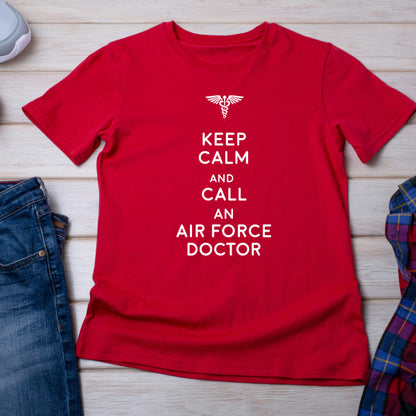 Keep Calm Air Force Doctor T-Shirt | Unisex Equestrian Wear