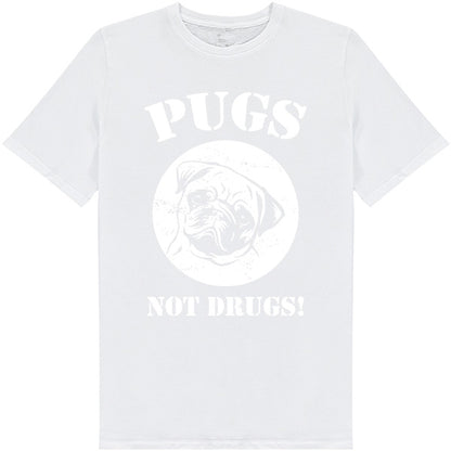 "Pugs Not Drugs" Unisex T-Shirt | Ideal for Dog Lovers