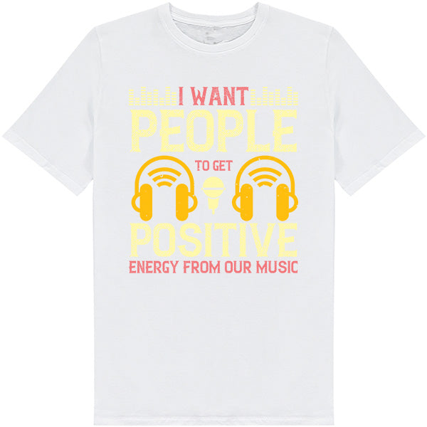 Positive Energy Unisex T-Shirt - Uplifting Vibes for Equestrians