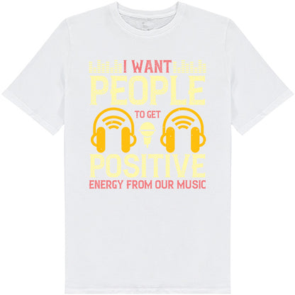 Positive Energy Unisex T-Shirt - Uplifting Vibes for Equestrians