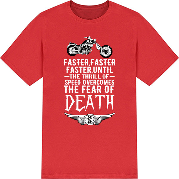 Thrill of Speed Unisex T-Shirt | Perfect for Bikers