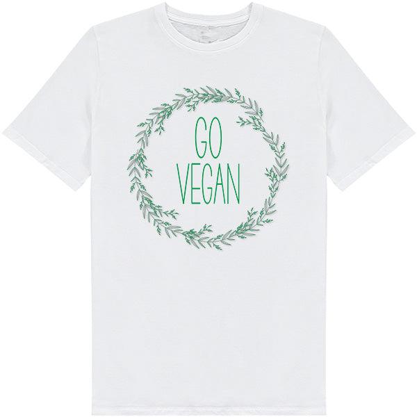 Go Vegan Unisex T-Shirt | Embrace Vegan Vibes | Equestrian Apparel