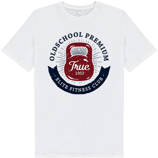 Old School Premium Elite Fitness Club Unisex T-Shirt | Gym Wear