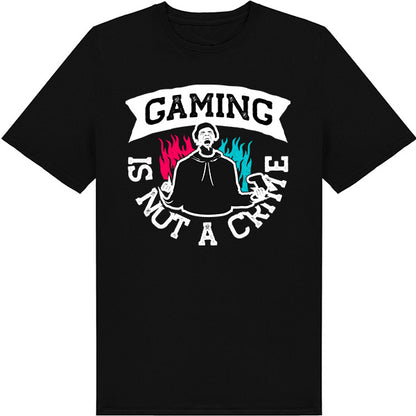 "Gaming Is Not A Crime" T-Shirt | Premium Unisex Apparel