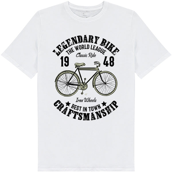 Legendary Bike Unisex T-Shirt | Ideal for Cycling Adventures