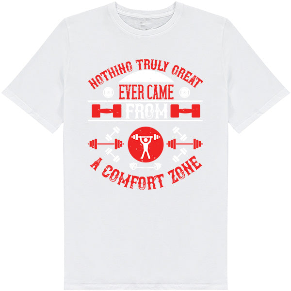 Unisex 'Comfort Zone' T-Shirt | Fitness Focus Collection