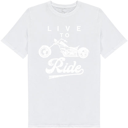 "Live to Ride" Unisex T-Shirt | Ideal for Motorbike Lovers