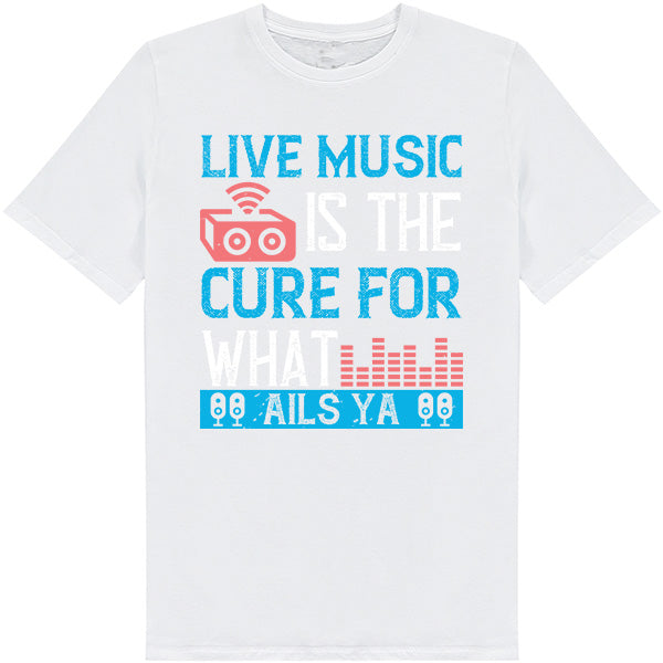 Live Music Unisex T-Shirt | Perfect for Music Lovers