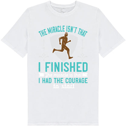 Miracle Courage T-Shirt | Unisex Runner's Edition