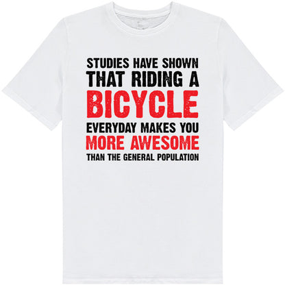 Unisex 'Riding A Bicycle' T-Shirt | Bicycle Adventures