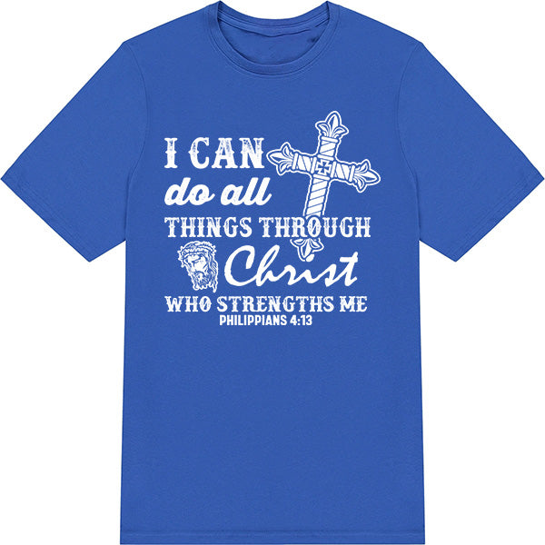 "I Can Do All Things" Unisex T-Shirt | Christian Equestrian Apparel