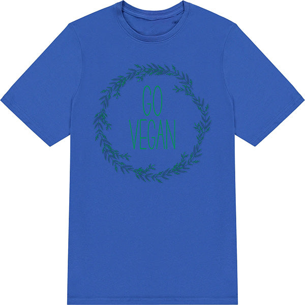 Go Vegan Unisex T-Shirt | Embrace Vegan Vibes | Equestrian Apparel