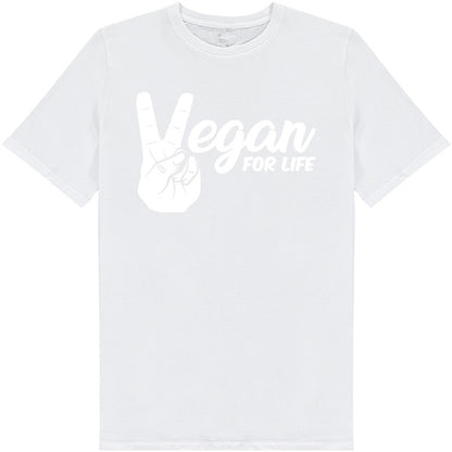 Vegan For Life Unisex T-Shirt | Embrace Vegan Vibes