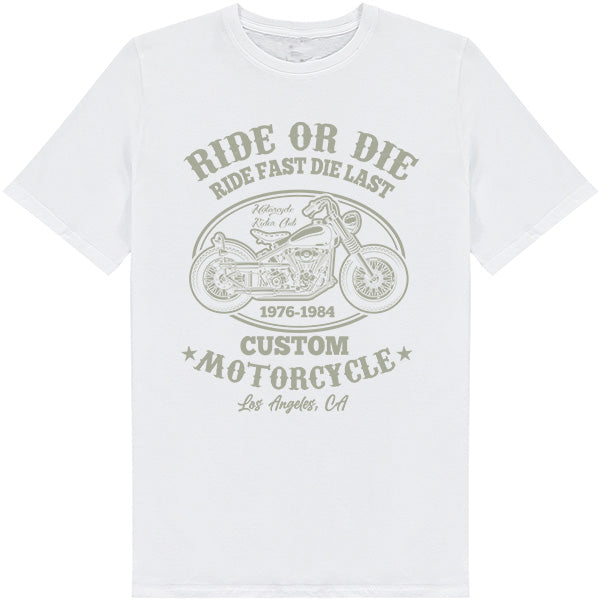 Ride Fast Die Last T-Shirt | Perfect for Motorbike Lovers