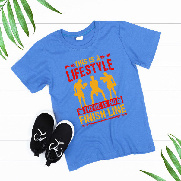 Equestrian Unisex T-Shirt - "No Finish Line" | Gym Essential