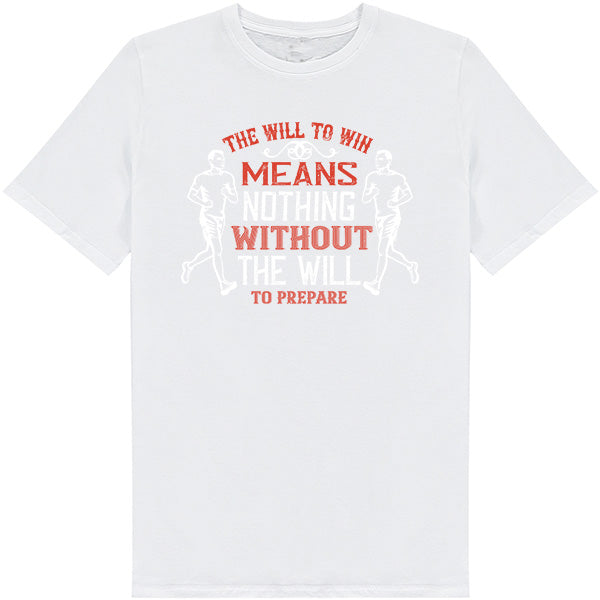 Will To Win T-Shirt | Unisex Runner's Edition | Equestrian Shop