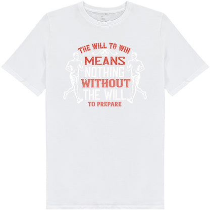 Will To Win T-Shirt | Unisex Runner's Edition | Equestrian Shop