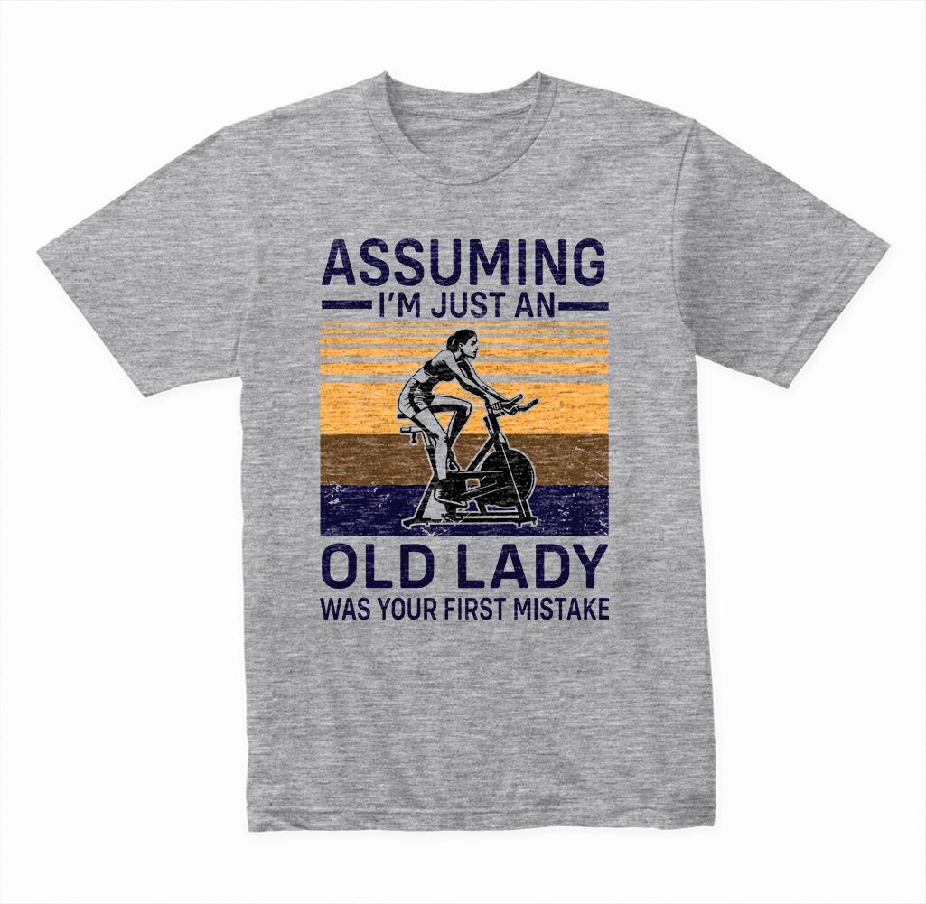 Old Lady T-Shirt | Premium Unisex Gym Essentials