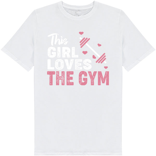 "This Girl Loves The Gym" Unisex T-Shirt | Premium Fitness Tee