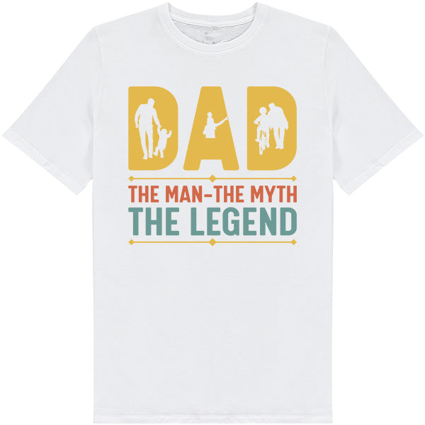 Shop Dad: The Man, The Myth, The Legend T-Shirt | Unisex