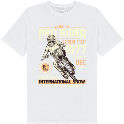 Pro Rider Unisex T-Shirt | Bicycle Adventures | Shop Now