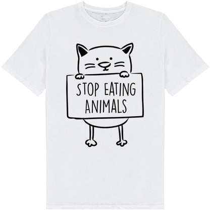 Stop Eating Animals T-Shirt | Vegan Vibes Unisex Tee