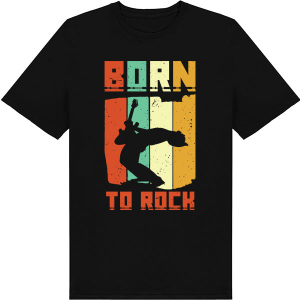 "Born To Rock" Unisex T-Shirt | Ideal for Music Lovers