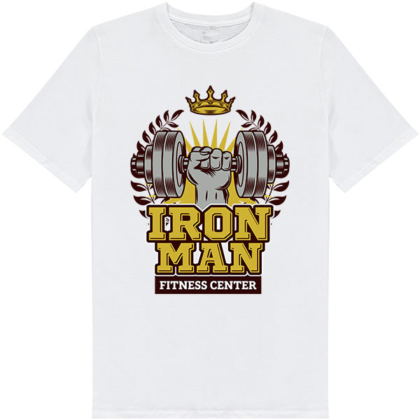 Iron Man Fitness Unisex T-Shirt | Premium Gym Wear