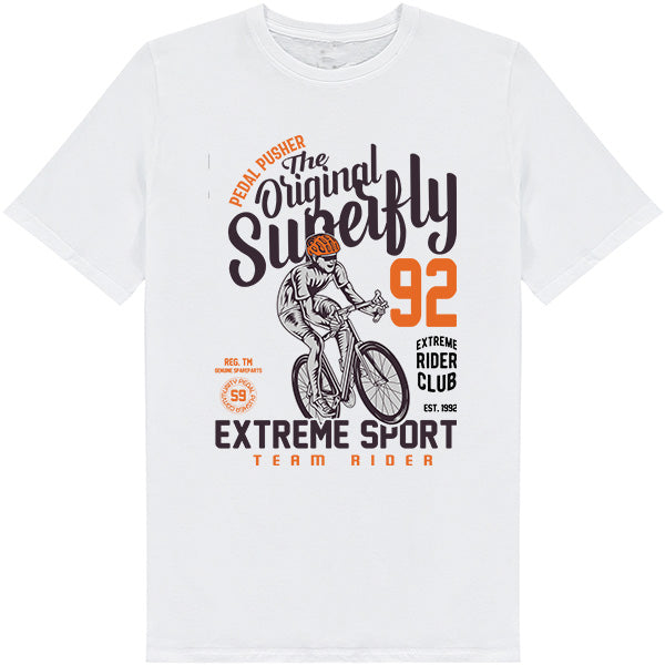 SuperFly Unisex T-Shirt | Ideal for Bicycle Adventures