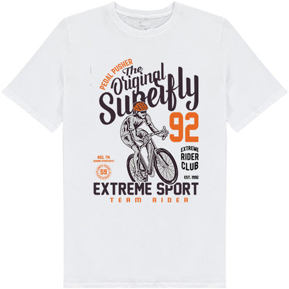 SuperFly Unisex T-Shirt | Ideal for Bicycle Adventures