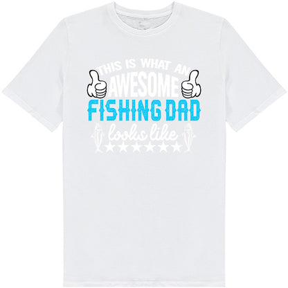 Awesome Fishing Dad Unisex T-Shirt | Perfect Gift for Anglers