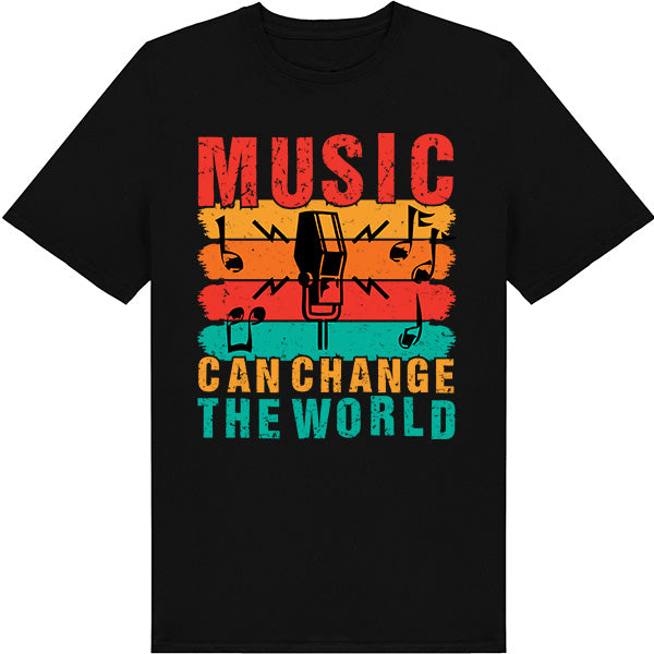 Music Can Change The World V2 T-Shirt | Unisex & Stylish