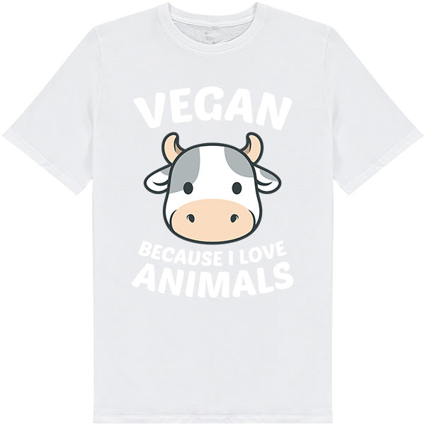 Vegan Animal Love Unisex T-Shirt | Embrace Vegan Vibes