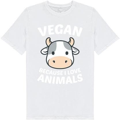 Vegan Animal Love Unisex T-Shirt | Embrace Vegan Vibes