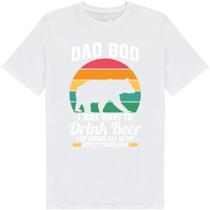 Unisex 'Dad Bod' Beer T-Shirt | Dad's Favorites Collection