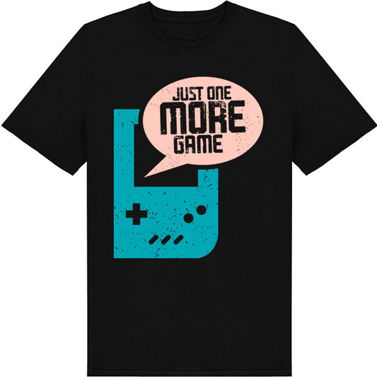 Just One More Game V2 T-Shirt | Premium Unisex Gaming Tee