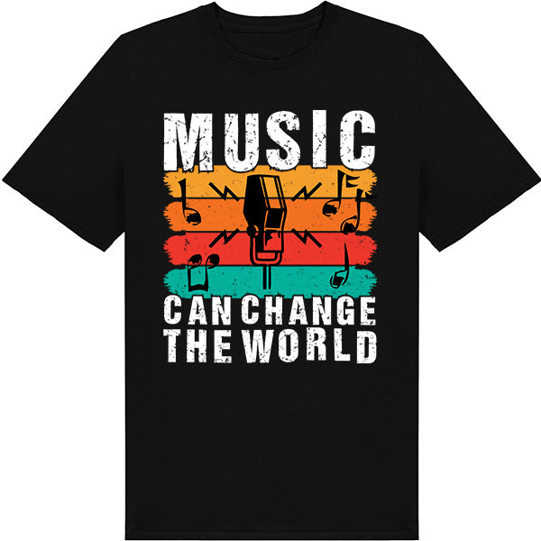 Music Can Change The World V3 T-Shirt | Unisex & Stylish